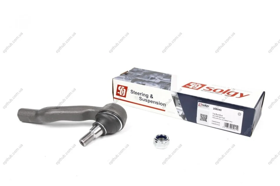 Наконечник тяги рульової (L) MB Vito (W639) 2.0CDI/2.2CDI 03- SOLGY UA63 Solgy 206040 (фото 1)