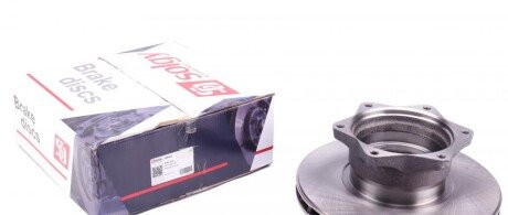 Диск гальмівний (задній) MB Vario (324х30) 17.5"" (opt-om) Solgy 208021