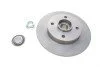 Диск гальмівний (задній) Citroen C4/Peugeot 207/307 05- (249х9) (+ABS) (з підшипником) (d=30) UA63 Solgy 208025 (фото 1)