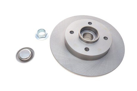 Диск гальмівний (задній) Citroen C4/Peugeot 207/307 05- (249х9) (+ABS) (з підшипником) (d=30) UA63 Solgy 208025