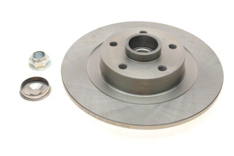 Диск гальмівний (задній) Renault Laguna III 08- (300x11) (+ABS) (з підшипником) UA63 Solgy 208034