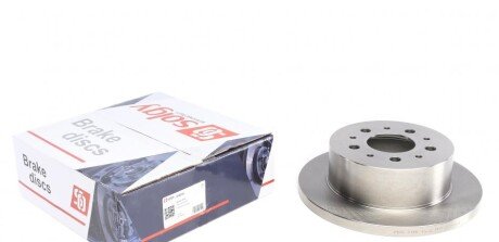 Диск гальмівний (задній) Citroen Jumper/Fiat Ducato/Peugeot Boxer 06- (280x16) (opt-om) Solgy 208045