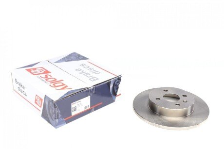 Диск гальмивний (задний) Opel Combo 1.3CDTI-1.7DTI 16V 01- (264x10) (opt-om) Solgy 208066