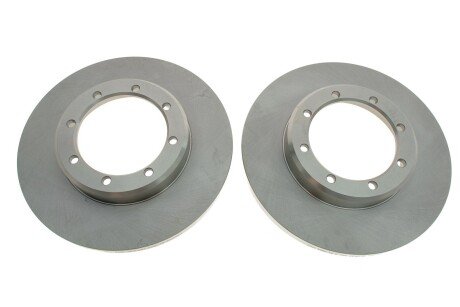 Диск гальмівний (задній) Renault Master 2.3dCi 10- (302x18) (спарка) UA63 Solgy 208078