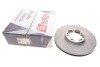 Диск гальмівний (передній) Ford Transit 00- (FWD) (276x24.5) (opt-om) Solgy 208104 (фото 2)
