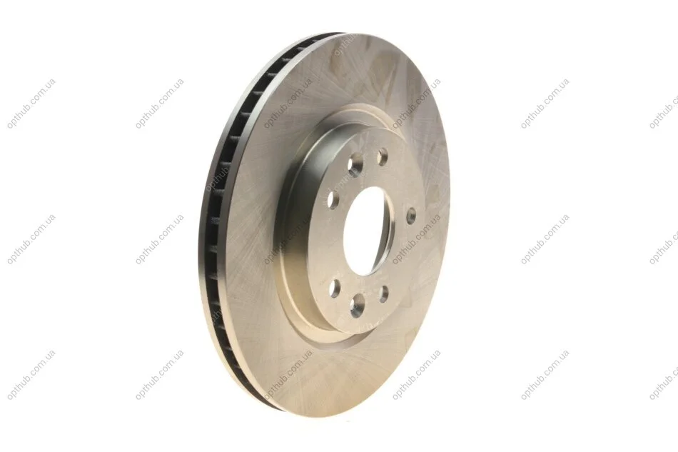 Диск гальмівний (передній) Nissan Qashqai II/X-trail 13-/ Leaf 14-/ Renault Kadjar 13- (296x26) UA63 Solgy 208122 (фото 1)