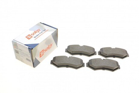 Колодки гальмівні (задні) MB Sprinter 208-316 96- (Bosch) UA63 Solgy 209004