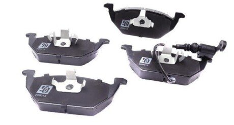 Колодки гальмівні (передні) VW Caddy 03- UA63 Solgy 209013