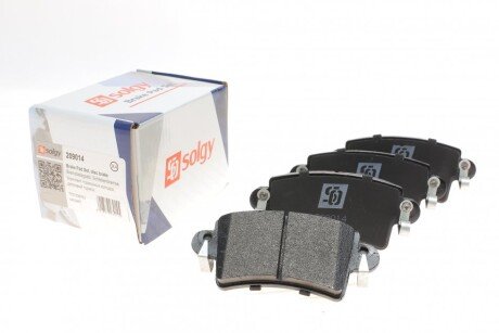 Колодки гальмівні (задні) Opel Movano/Renault Master 98- UA63 Solgy 209014