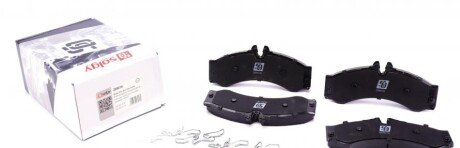 Колодки гальмівні (передні/задні) MB Sprinter 408-416/VW LT 46 96- UA63 Solgy 209016