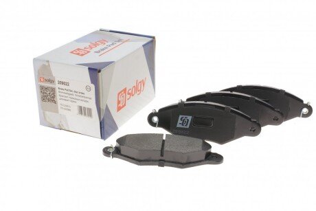 Колодки гальмівні (передні) Renault Kangoo 98- (Bosch) UA63 Solgy 209022