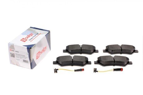 Колодки гальмівні (задні) MB Sprinter 209-319 CDI/VW Crafter 30-35 06- (з датчиком) UA63 Solgy 209023