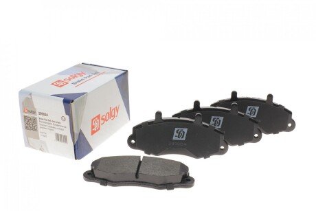 Колодки гальмівні (передні) Ford Transit 91-00 14"" UA63 Solgy 209024