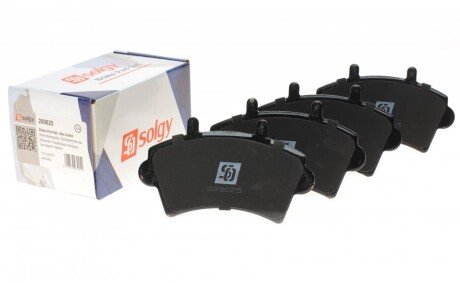 Колодки гальмівні (передні) Renault Master/Opel Movano 98- R16"" UA63 Solgy 209025