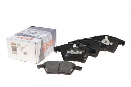 Колодки гальмівні (передні) VW T5 03- (18mm/17.6mm)/(з датчиками) UA63 Solgy 209026