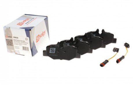 Колодки тормозные (задние) MB Vito (W639) 03-(с датчиками) (opt-om) Solgy 209030