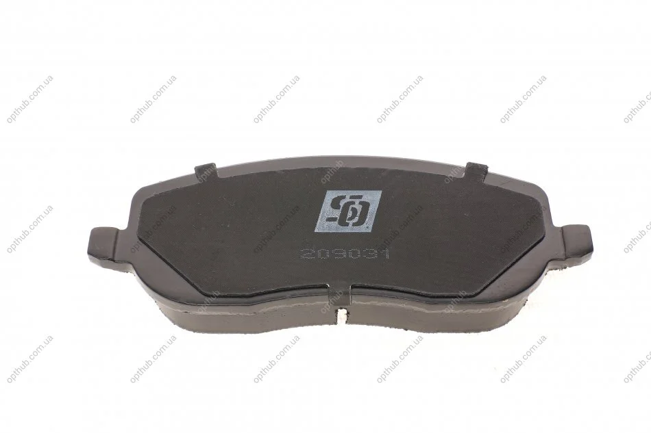 Колодки гальмівні (передні) Fiat Scudo/Peugeot Expert 2.0JTD/HDI 96- (з датчиками) SOLGY UA63 Solgy 209031 (фото 1)
