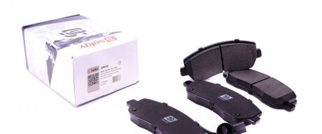 Колодки гальмівні (передні) Renault Master/Opel Movano 10- (з датчиком) UA63 Solgy 209038