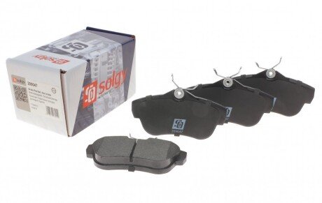 Колодки гальмівні (задні) Fiat Scudo/Peugeot Expert 1.6D/2.0D 07- (opt-om) Solgy 209047