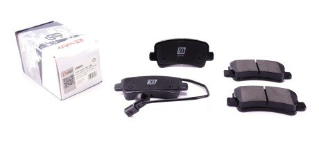 Колодки гальмівні (задні) Renault Master/Opel Movano 10- (однокатк.)/(з датчиком) UA63 Solgy 209049