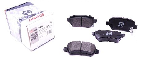 Колодки тормозные (задние) Opel Combo 01- (с датчиком) UA63 Solgy 209069