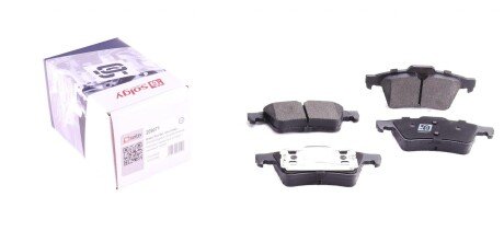 Колодки гальмивни (задни) Renault Laguna/Megane 01- UA63 Solgy 209071