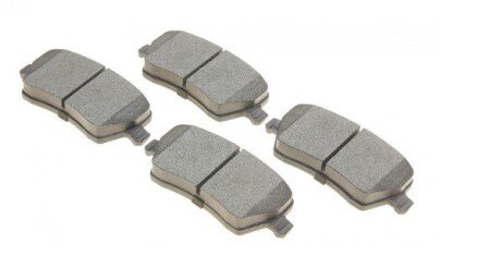 Колодки гальмівні (передні) Renault Kangoo 08- (TRW) (116.5/52.6/17.3mm.) UA63 Solgy 209073