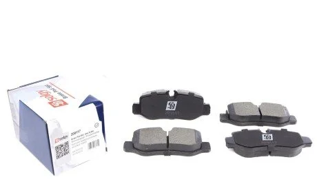 Колодки гальмівні (задні) MB Vito (W447) 14- (Brembo) SOLGY (opt-om) Solgy 209117