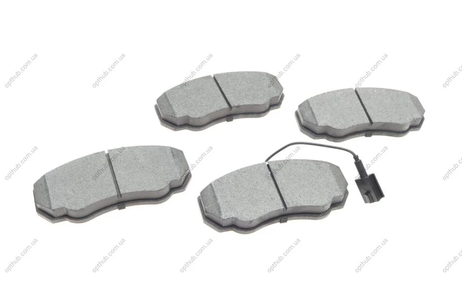 Колодки гальмівні (передні) Citroen Jumper/Fiat Ducato/Peugeot Boxer 02- R15 (Brembo) SOLGY UA63 Solgy 209125 (фото 1)