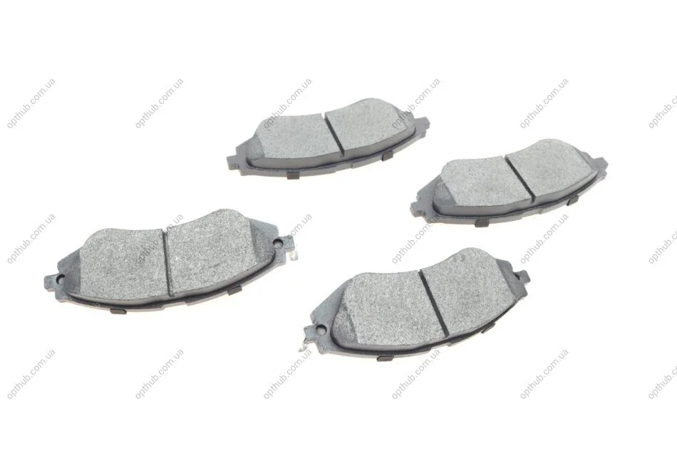 Колодки гальмівні (передні) Daewoo Lanos/ Nubira 1.6-2.2 97- (Akebono) SOLGY UA63 Solgy 209149 (фото 1)