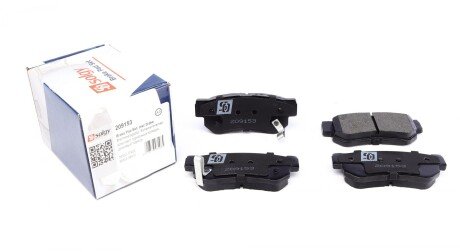 Колодки гальмівні (задні) Hyundai Tucson 2.0 CRDi 04-10 (opt-om) Solgy 209153