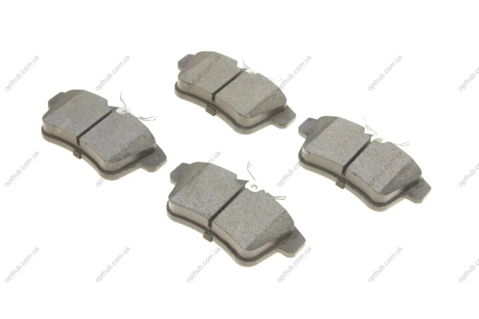 Колодки гальмивни (задни) Citroen C4 09-/DS4/DS5 11-15/Peugeot 308/508/3008/5008 09-18 SOLGY UA63 Solgy 209163 (фото 1)