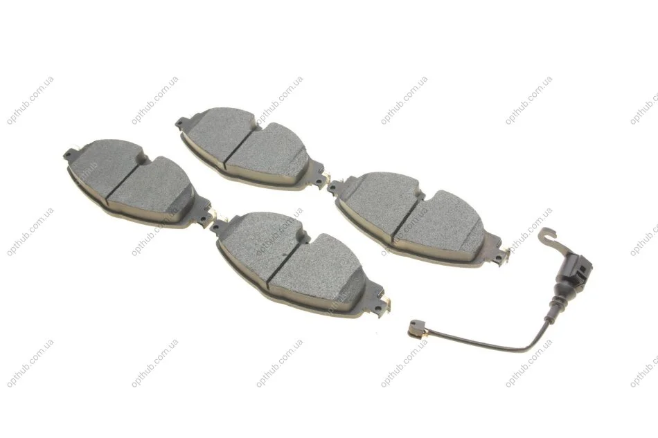 Колодки гальмівні (передні) Audi A3/Q2/Q3/Seat/Skoda Octavia/Kodiaq/VW Golf/Passat B8 12- (+датчик UA63 Solgy 209165 (фото 1)