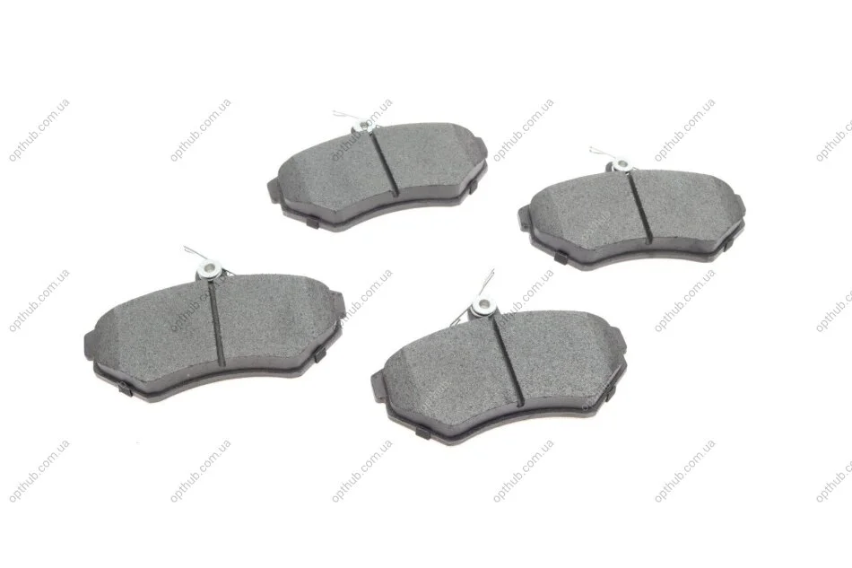 Колодки гальмівні (передні) Seat Cordoba/Ibiza/VW Caddy/Golf/Polo 91-04/Passat B3/B4 88-97 SOLGY UA63 Solgy 209177 (фото 1)