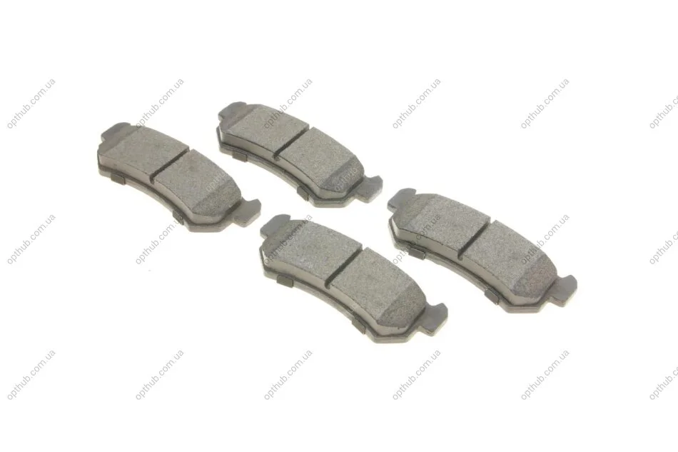 Колодки гальмивни (задни) Chevrolet Lacetti/Nubira 05-/Daewoo Nubira 97- SOLGY UA63 Solgy 209182 (фото 1)