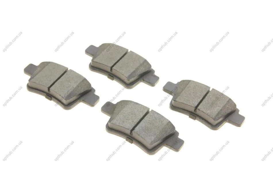 Колодки гальмівні (задні) Citroen C4 Picasso/Grand Picasso 06-13/Peugeot 408 10- SOLGY UA63 Solgy 209184 (фото 1)