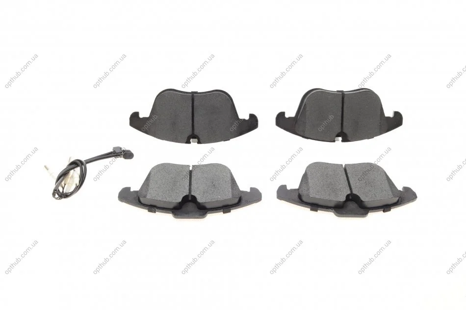 Колодки гальмівні (передні) Citroen C5 08-/Peugeot 407 04-/508 10-18 SOLGY UA63 Solgy 209188 (фото 1)