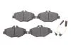 Колодки гальмівні (передні) MB E-class (W211/S211) 02-09 (+датчики) SOLGY UA63 Solgy 209190 (фото 1)