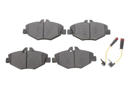 Колодки гальмівні (передні) MB E-class (W211/S211) 02-09 (+датчики) UA63 Solgy 209190