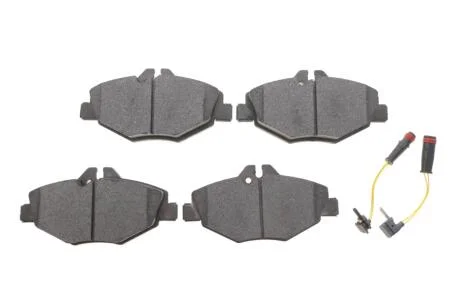 Колодки гальмівні (передні) MB E-class (W211/S211) 02-09 (+датчики) SOLGY UA63 Solgy 209190
