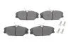 Колодки гальмівні (передні) Renault Clio II 00-09/Laguna 93-01/Megane/Scenic/Safrane 96-03 SOLGY UA63 Solgy 209203 (фото 1)