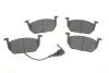 Колодки гальмівні (передні) Audi A3/Seat Leon/Skoda Octavia IV/V/VW Golf VII 12- (+датчик) SOLGY UA63 Solgy 209213 (фото 1)