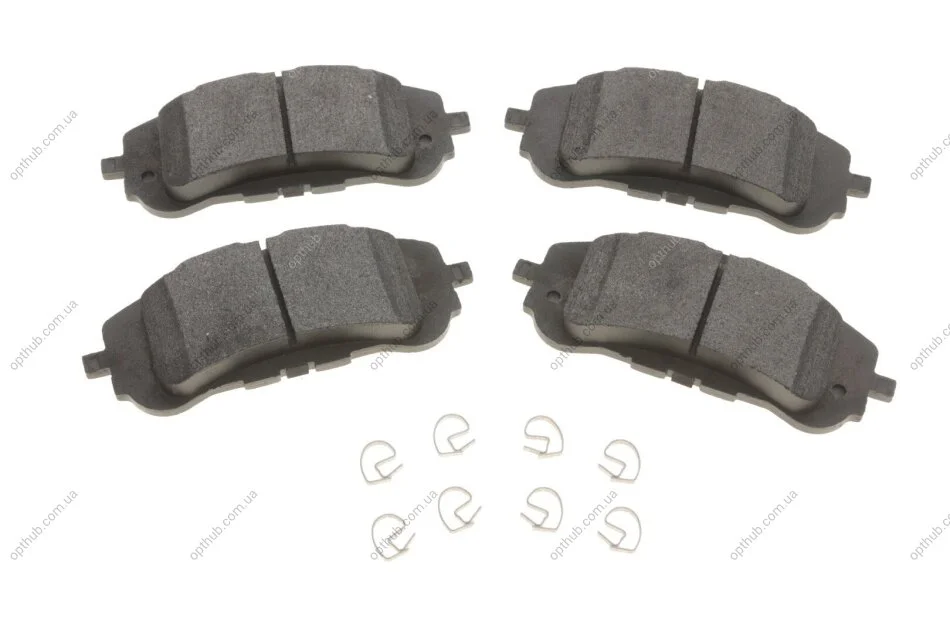 Колодки гальмивни (передни) Citroen Berlingo 18-/Peugeot 308 13-/Partner 18- SOLGY UA63 Solgy 209216 (фото 1)