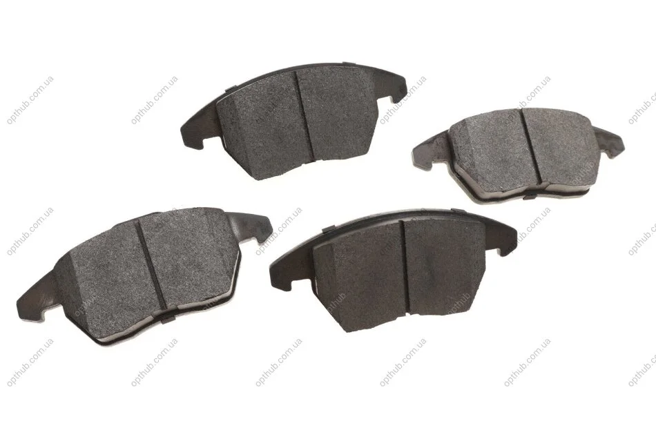 Колодки гальмівні (передні) Citroen C4 04-11/Peugeot 207/308 07-14/208 12-/307 03-09/3008 09-16 UA63 Solgy 209219 (фото 1)