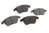 Колодки гальмівні (передні) Citroen C4 04-11/Peugeot 207/308 07-14/208 12-/307 03-09/3008 09-16 UA63 Solgy 209219 (фото 1)