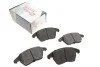 Колодки гальмівні (передні) Citroen C4 04-11/Peugeot 207/308 07-14/208 12-/307 03-09/3008 09-16 UA63 Solgy 209219 (фото 2)