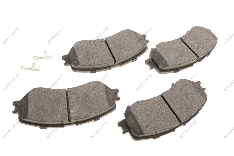 Колодки гальмівні (передні) Nissan Qashqai II 13-/X-Trail 19-/Renault Kadjar 15- SOLGY UA63 Solgy 209245 (фото 1)