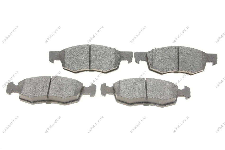 Колодки гальмівні (передні) Renault Logan/Dacia Logan 04-/Sandero 10-/Lada Largus 12- SOLGY UA63 Solgy 209249 (фото 1)
