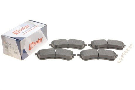 Колодки гальмівні (передні) VW Crafter 2.0TDI 16- (CBI) UA63 Solgy 209255