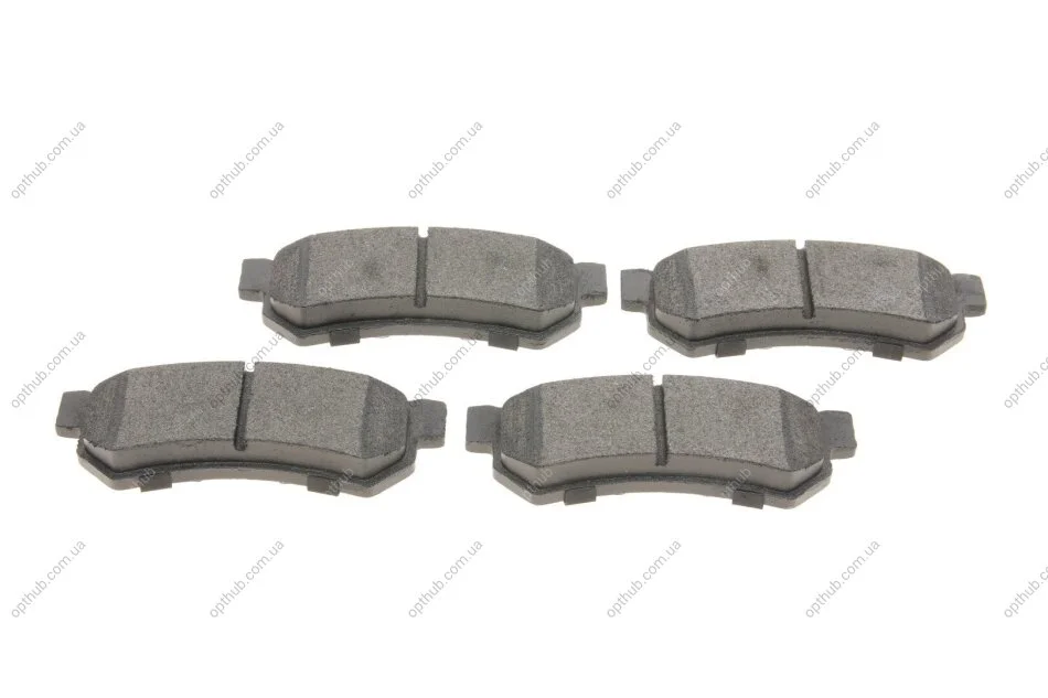 Колодки гальмівні (задні) Chevrolet Lacetti/Nubira 1.4-2.0 03-13 SOLGY UA63 Solgy 209259 (фото 1)